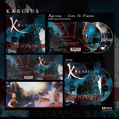 KARCIUS - Live In France - Double CD + DVD